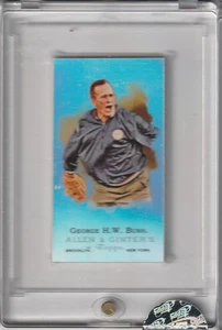 2009 ETOPPS ALLEN & GINTER PRESIDENTS CARD #7 GEORGE H.W. BUSH 337/999 - Picture 1 of 1