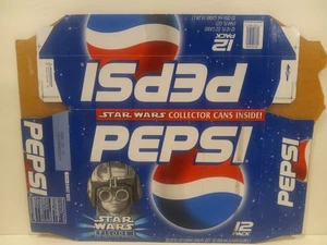 STAR WARS EPISODE ONE Pepsi 12 pack carrier The Phantom Menace Anakin - Picture 1 of 3