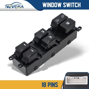 Front Left Master Power Window Switch For Kia Forte 2014-2018 93571-A7200 - Picture 1 of 5