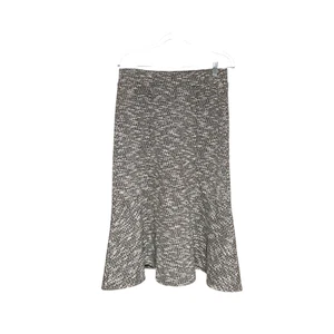 Lands' End Gray A-Line Midi Skirt XS - Picture 1 of 4
