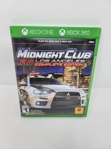 Midnight Club Los Angeles Complete Edition ( Xbox 360 - Xbox One Case ) Rare - Picture 1 of 16