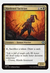 Hardened Tactician | MTG TDM | EDH Commander Orzhov Sacrifice Draw | NEW NM - Picture 1 of 3