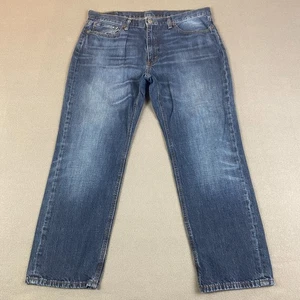 Levis Jeans Mens 36x28 * Blue 541 Athletic Fit Tapered Dark Wash Denim - Picture 1 of 10