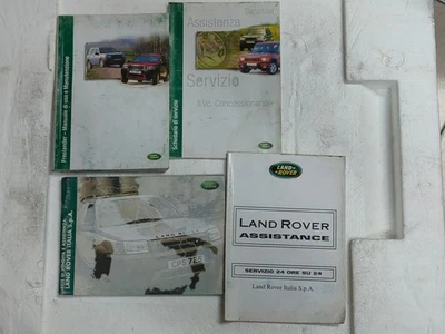 Libretto Uso e Manutenzione LAND ROVER FREELANDER  anno 2000 - Immagine 1 di 4