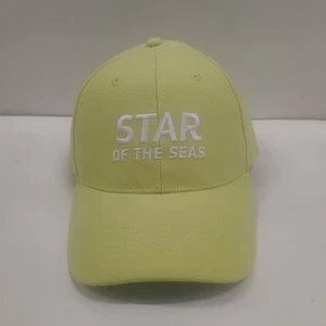 Royal Caribbean Hat Star of the Seas Chartreuse Yellow Green Adjustable Cap - Picture 1 of 14