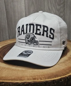 Las Vegas Raiders 47 Marca Golfista Cuerda SnapBack Gorra Ajustable NFL Fútbol - Imagen 1 de 14