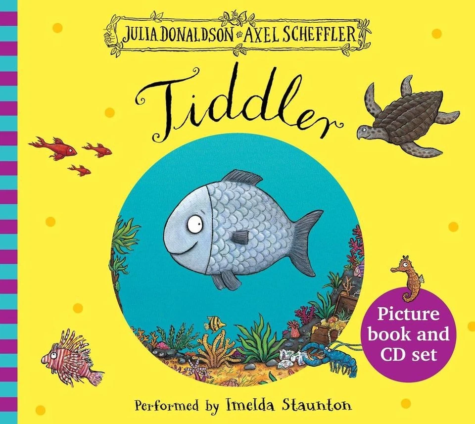 Tiddler book and CD: The Story Telling Fish by Julia Donaldson (English) Paperba - Image 1 of 1