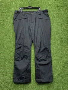Marmot Nylon Pants Mens 2XL Fleece Lined Soft Shell Side Zipper Hiking Outdoor - Picture 1 of 10