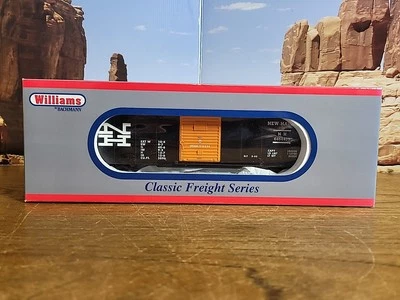 Williams O Gauge 40ft Box Car New Haven (Black) - Image 1 of 4