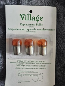 Pkg Dept 56 Replacement Bulbs 52708 Snow Village Haunted Mansion 54935 34050 - Picture 1 of 2