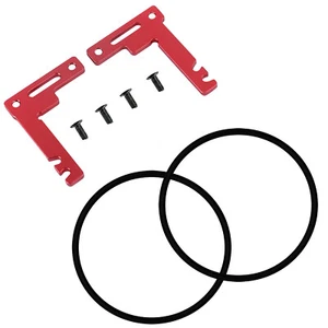 Aluminum Short Battery Holder Bracket Set For Tamiya TT02 Series - Picture 1 of 19