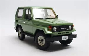 Modellino auto nuovo CULT MODELS TOYOTA LAND CRUISER B70 1984 1:18 VERDE CML067-2 KidBX - Foto 1 di 9