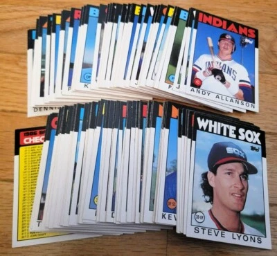 1986 Topps Baseball Traded Singles - Use Drop Down To Select Your Card - Image 1 of 2