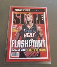 DWYANE WADE NBA CARD PANINI HOOPS 2021-22 SLAM # 87 MIAMI HEAT