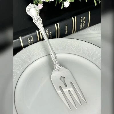 Tenedor de ensalada individual Towle Old Masters de colección de plata esterlina 1 Foto 1 de 4