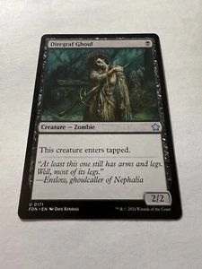 Diregraf Ghoul Foundations NM Regular - Picture 1 of 3