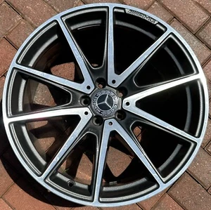 Mercedes Benz S560 S550 20" Factory OEM Wheel Rim P/N-  A2224014100 Rear - Bild 1 von 9