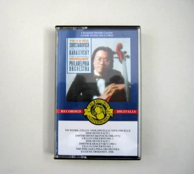 Shostakovich  Yo-Yo Ma Cello Concerto No 1 - Audio Cassette - Free P&P - Image 1 of 2