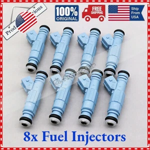 New Fuel Injectors Set (8) 0280155715 for 1997 Ford Mercury 4.6L V8 - Foto 1 di 6