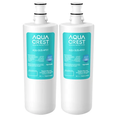 AQUA CREST 3US-AF01 Under Sink Water Filter,NSF 42 Certified (Pack of 2) - Image 1 of 4