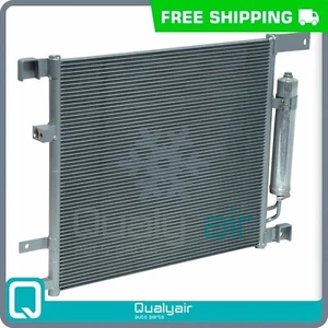 New A/C Condenser w/ Drier fits Nissan Versa, Versa Note - 2012-2018 QR - Picture 1 of 8