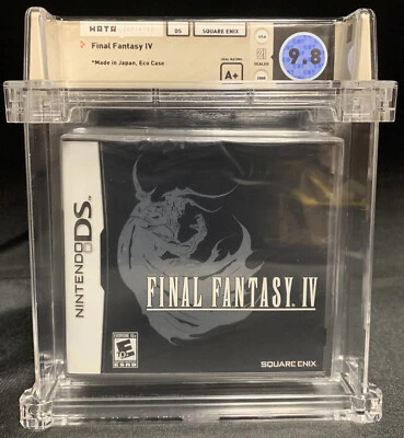 Final Fantasy IV 4 (2008) Nintendo DS Factory Sealed Game WATA Graded 9.8 / A+ - Image 1 of 4