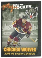 2005-06 Chicago Wolves AHL Hockey Schedule !!! Pace