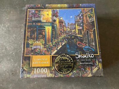 New Sealed Limited Editions Victor Shvaiko Buca Francesco Puzzle 1000 - Image 1 of 2