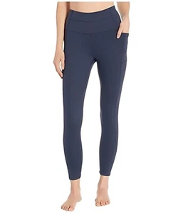 Skechers Ladies' Gowalk High Waist 2 Side Pockets Tight Leggings,Blue L - Picture 1 of 4