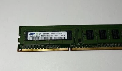 Samsung 2GB (2-1GB) 1Rx8  PC3-8500U-07-10-A0 M378B2873EH1-CF8 - Image 1 of 4