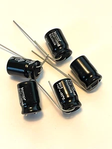 5pcs MALLORY 33uF 100V Aluminum Electrolytic Cap +85C for Audio Tested USA SHIP - Picture 1 of 1