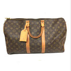 Louis Vuitton KEEPALL 45 M41428 Travel Bag Monogram From Japan 062 5999854