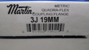 Martin, 3J 19 mm, metrischer Quadra Flex Kupplungsflansch - Bild 1 von 1