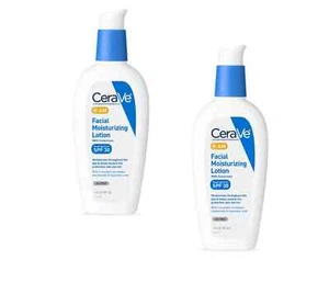 (2 pack) CeraVe AM Face Moisturizer SPF 30, for Oily to Dry - 3oz EXP 01/2027 - Picture 1 of 3