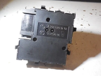 Panel interruptor ajuste asiento delantero derecho A2048701758 08-14 mercedes-benz w204 c300 Foto 1 de 4