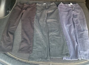 Girls Uniform Pants Sz 10 Childrens Place Lot Of 3 Various Colors And Style. - Picture 1 of 12