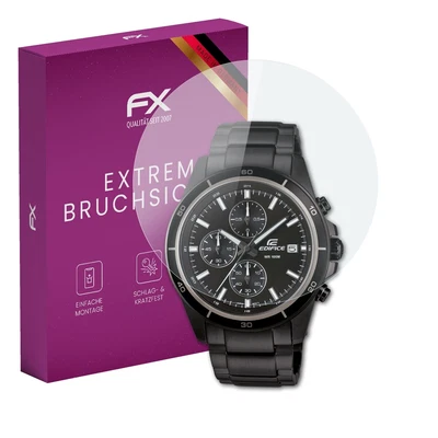 atFoliX Glass Film for Casio EFR-526BK-1A1VUEF Screen Film 9H Protective Armor - Image 1 of 4