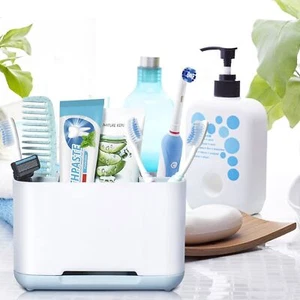 Electric Toothbrush Holder Bathroom Caddy Storage Multifunctional Organizer UK - Picture 1 of 14