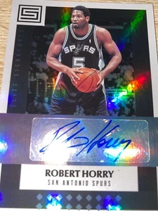 Robert Horry Auto 2017-18 Panini Status Elite Signatures Basketball Card πβ - Picture 1 of 3