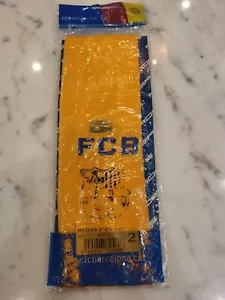 FCB Barcelona Barca Soccer Yellow Socks Made in Spain MEDIAS 2 - Picture 1 of 3