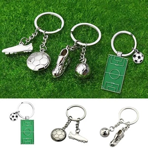 Creative Simulation Mini Soccer Football Field Keyring Keychain Pendant Gift - Picture 1 of 18