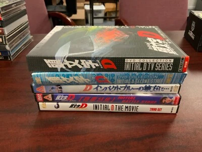 Initial D Battle Movie Stage Extra TV Series TokyoPop Manga DVD Collection - Image 1 of 2