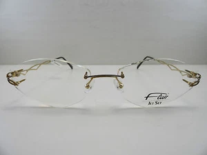 FLAIR 668 JET SET GERMANY Designer Eyeglasses Brille Goggles Glasses 54/17/135 - Picture 1 of 8