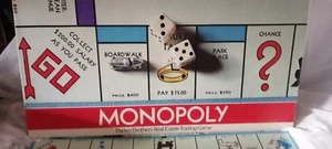 Monopoly Vntg 1974 Parker Brothers Board Game Great Condition  - Picture 1 of 18