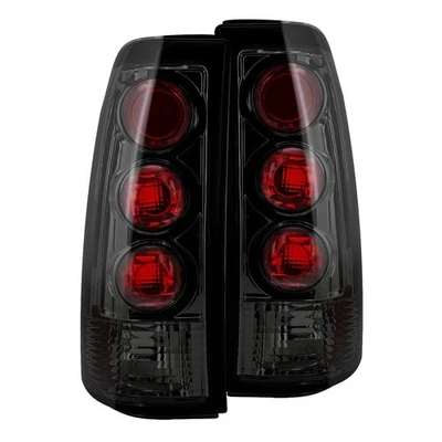 Smoke Fits 1999-2003 Chevy Silverado Gmc Sierra 1500 2500 Tail Lights Lamps L+R - Image 1 of 4