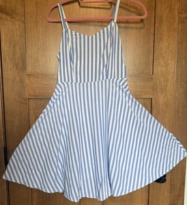 Old Navy Sun Dress Lined Fit & Flare Women's XS Elastic Back Adjustable Beach - Picture 1 of 9