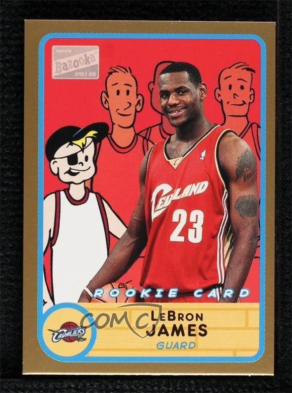03-04 Bazooka レブロン・ジェームズ 276 2003-04 Bazooka - LeBron James #276 for sale | eBay