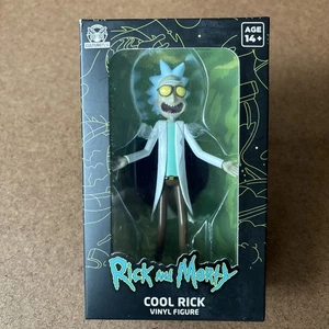Rick and Morty COOL RICK Collectible Vinyl Figure 4.5"x2" Culturefly Adult Swim - Picture 1 of 10