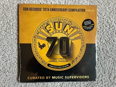 Vinyl 12" LP - Various - Sun Records 70th Anniversary Comp Volume 2 - SEALED - Image 1 of 4