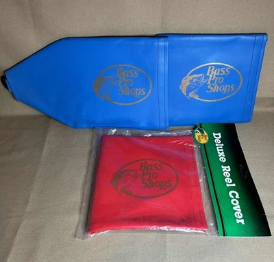 LOTE de 3 capas de molinete de pesca Bass Pro Shops Deluxe - Imagem 1 de 2